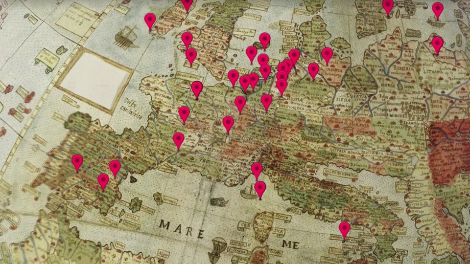 Historische Karten: Google Earth begeistert mit versteckter Funktion Historische Karten: Google Earth begeistert mit versteckter Funktion
