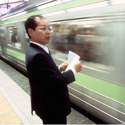 Keine Abfahrt: In Japan sorgte ein kleines Mädchen für Verspätungen.