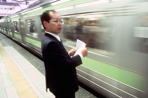 Keine Abfahrt: In Japan sorgte ein kleines Mädchen für Verspätungen.