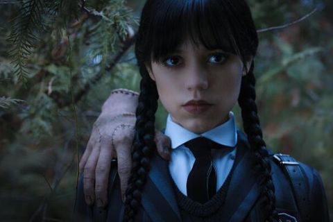 Jenna Ortega als Wednesday Addams