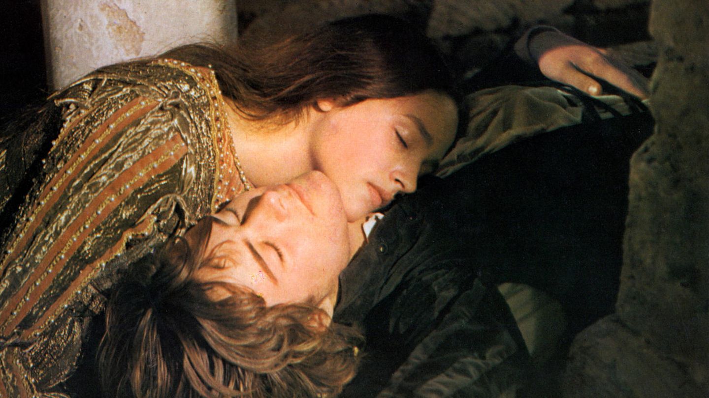 Leonard Whiting und Olivia Hussey als "Romeo und Julia" in der Verfilmung von Franco Zeffirelli aus dem Jahr 1968