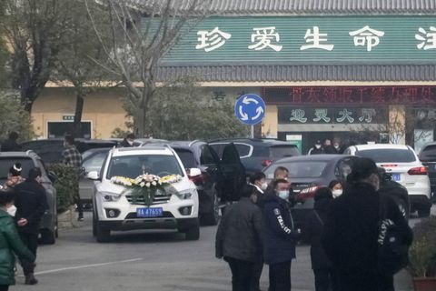 Eine Beerdigung in China (Symbolbild). 