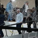 "Alle Vandalen werden gefunden und bestraft": Brasiliens Präsident Luiz Inacio Lula da Silva bei der Begutachtung des Palácio do Planalto, nachdem der Mob daraus vertrieben wurde