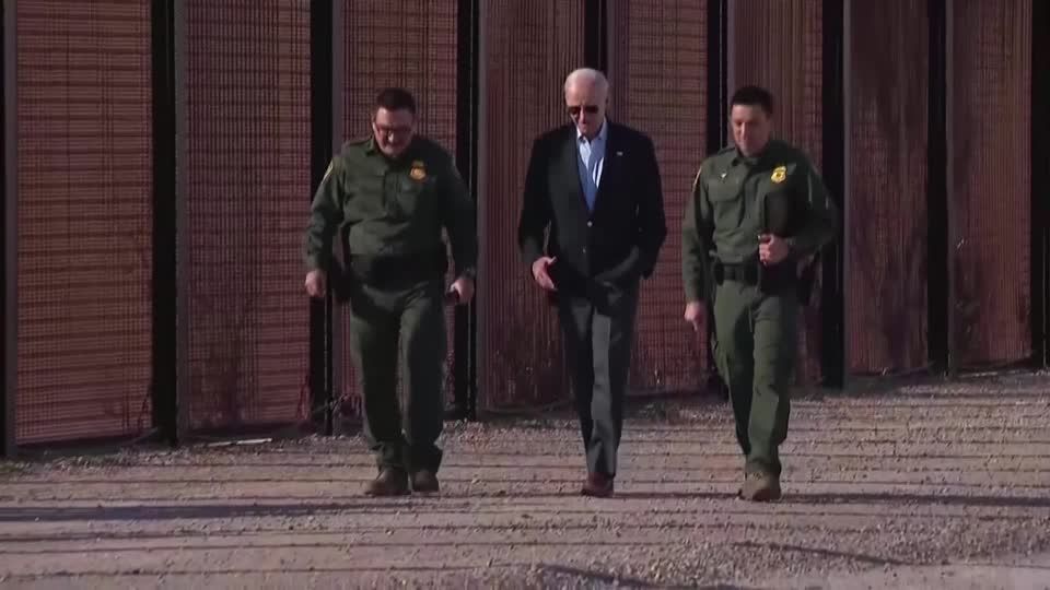 Video: Biden besucht erstmals in seiner Amtszeit Grenze zu Mexiko Video: Biden besucht erstmals in seiner Amtszeit Grenze zu Mexiko