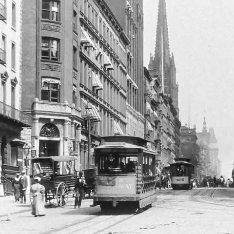 Vor 127 Jahren – so sah der Broadway in NYC 1896 aus Vor 127 Jahren – so sah der Broadway in NYC 1896 aus