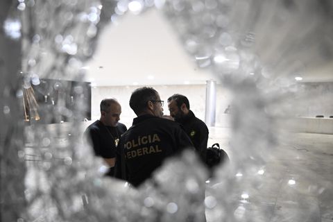 Brasilien: Bilder der Zerstörung nach Sturm auf Regierungsgebäude