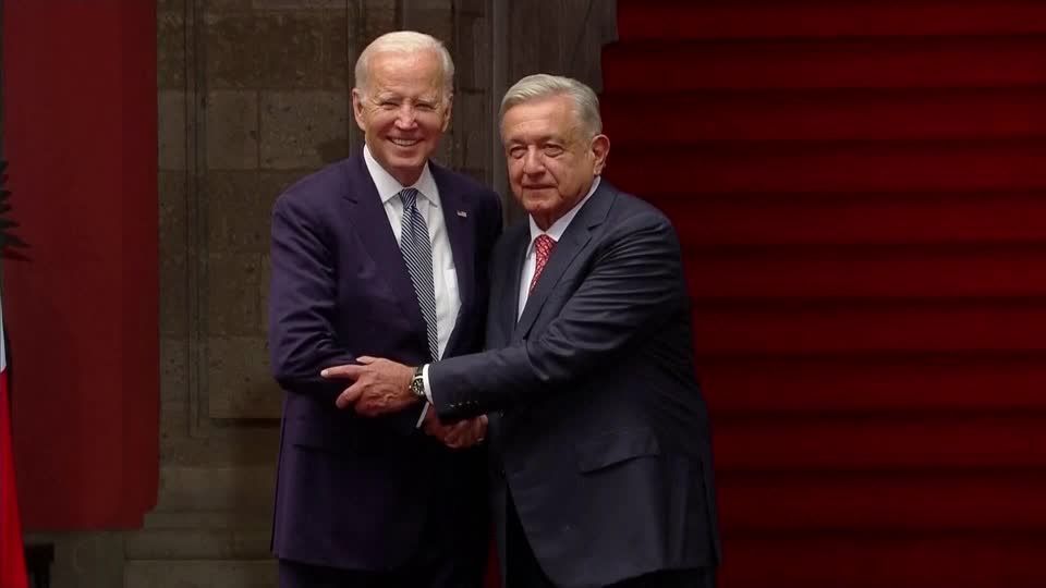 Video: Mexiko-Besuch von Biden: Werben für mehr Zusammenarbeit Video: Mexiko-Besuch von Biden: Werben für mehr Zusammenarbeit