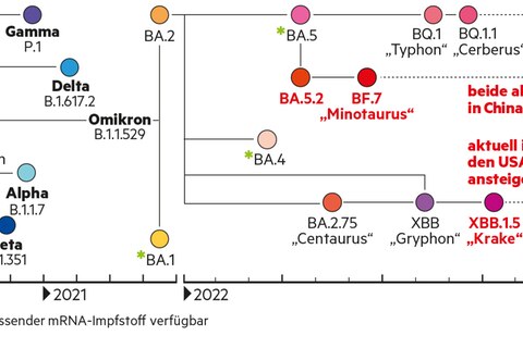 Corona-Varianten: Die wichtigsten Mutanten auf einen Blick