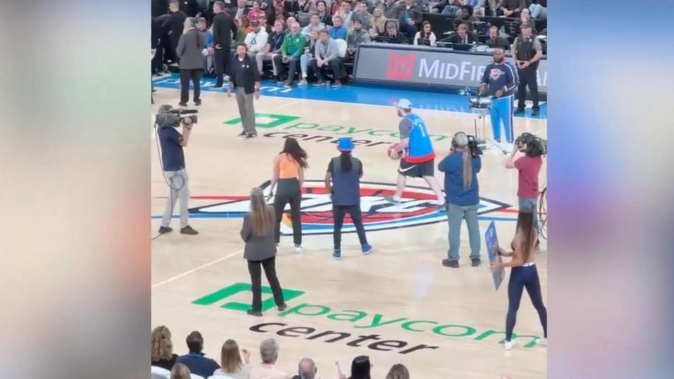 Basketballwurf
