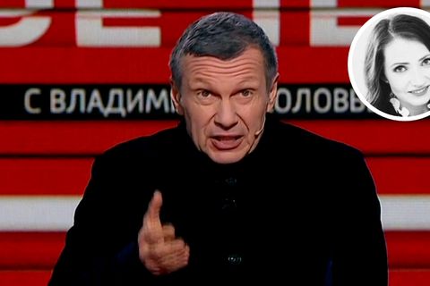 Wladimir Solowjow ist eins der bekanntesten Gesichter der Kreml-Propaganda