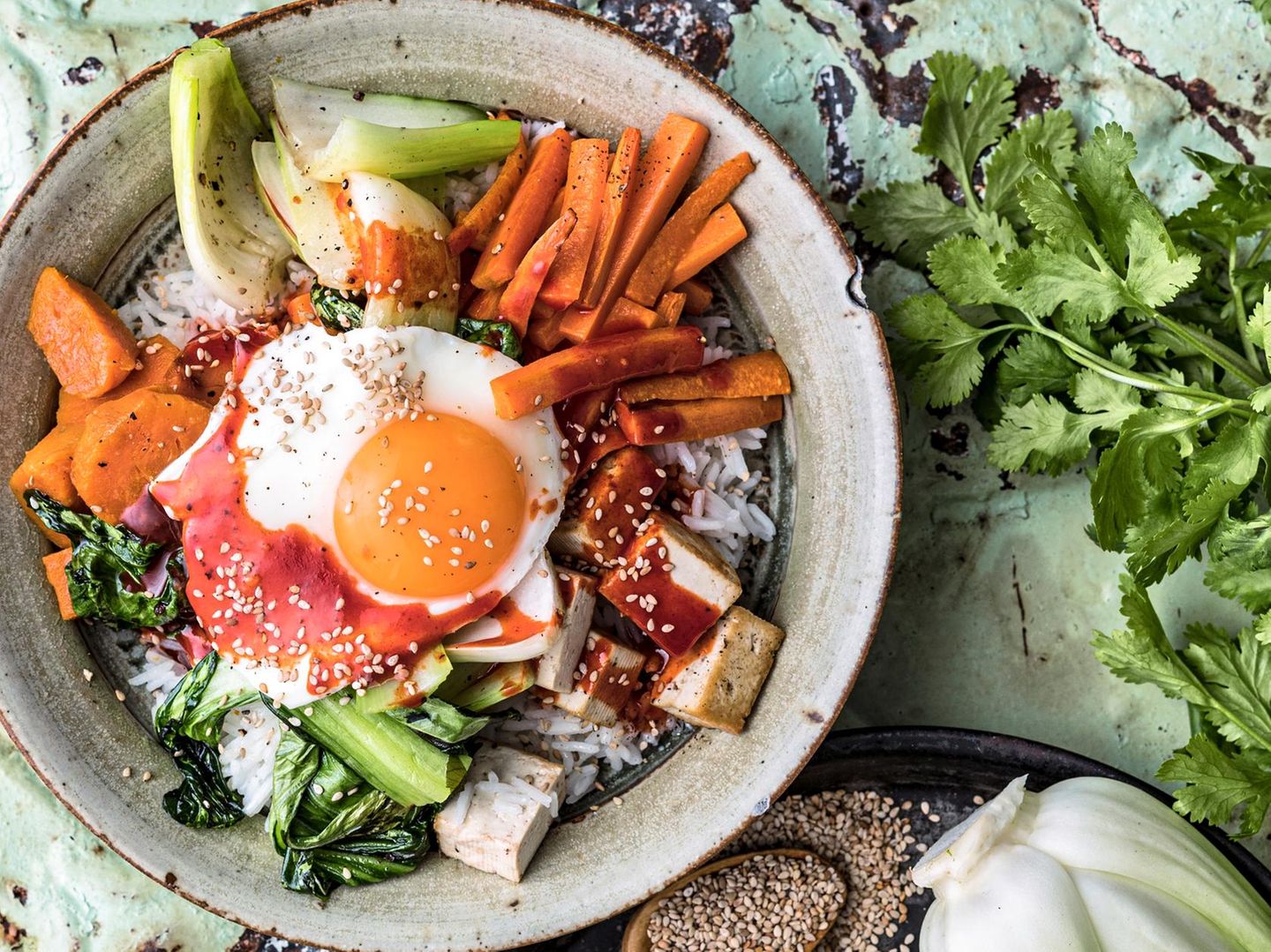 Bibimbap: Rezept für das beliebte koreanische Reisgericht | STERN.de