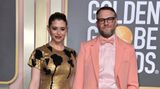 Lauren Miller (l) und Seth Rogen