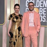 Lauren Miller (l) und Seth Rogen