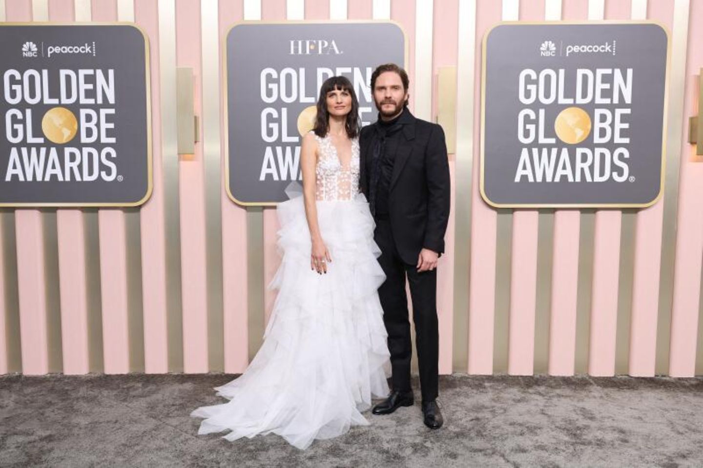 felicitas Rombold and Daniel Brühl felicitas Rombold and Daniel Brühl