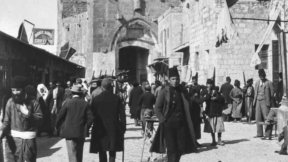 Jerusalem vor 127 Jahren: Video zeigt das Treiben am Jaffator im Jahr 1896