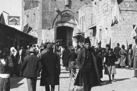 Jerusalem vor 127 Jahren: Video zeigt das Treiben am Jaffator im Jahr 1896