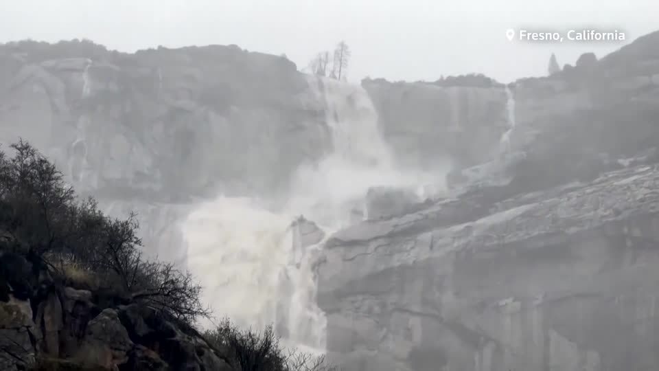Video: Extremwetter im US-Bundesstaat Kalifornien Video: Extremwetter im US-Bundesstaat Kalifornien