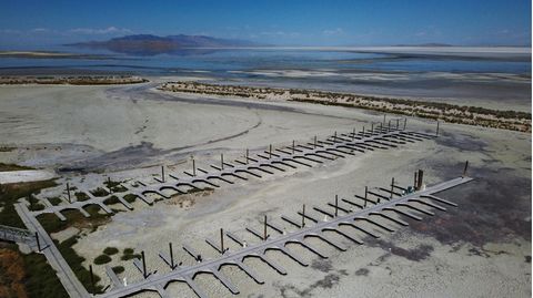 Great Salt Lake: Forscher warnen – Größter Salzsee der USA steht bald leer