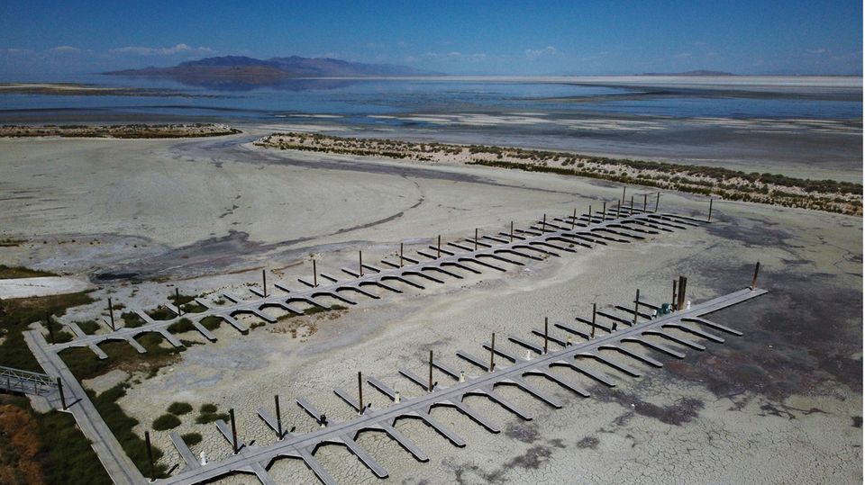 Great Salt Lake: Forscher warnen – Größter Salzsee der USA steht bald leer