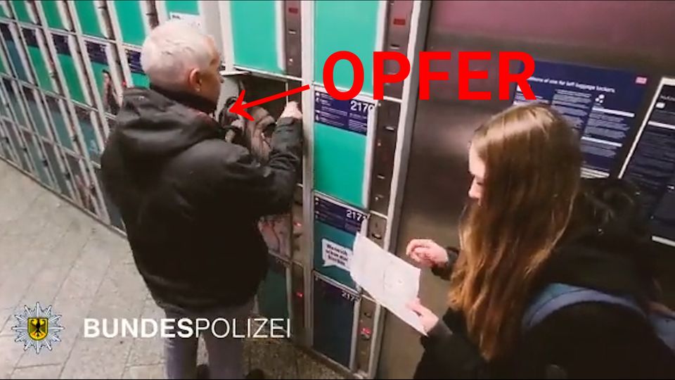 Schließfachtrick