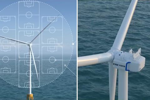 Rekord: So viel Strom erzeugt das größte Windrad der Welt