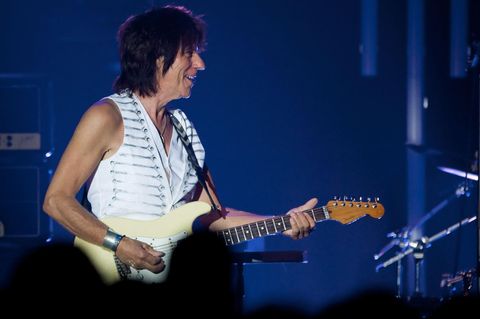 Jeff Beck im Jahr 2009 auf dem Montreux Jazz Festival