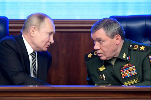 Waleri Gerassimow kommt aus der unmittelbaren Umgebung Putins.