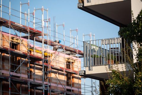 Wohnungsmarkt: Wohnungen im Bau in Stuttgart