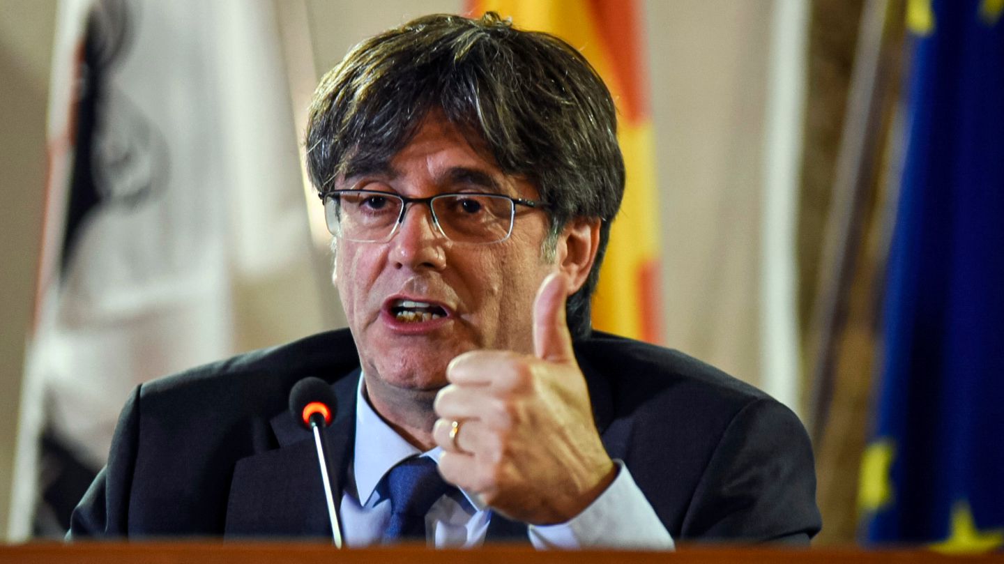 Carles Puigdemont, damaliger Separatistenführer von Katalonien