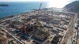 Das im Bau befindliche Atomkraftwerk Akkuyu