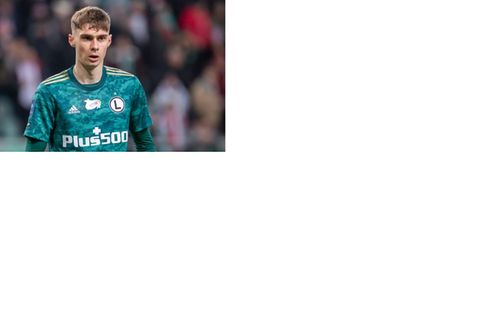 Szymon Wlodarczyk of Legia in action during the Polish PKO...
