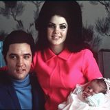 Elvis Presley, Priscilla Presley und Lisa Marie Presley