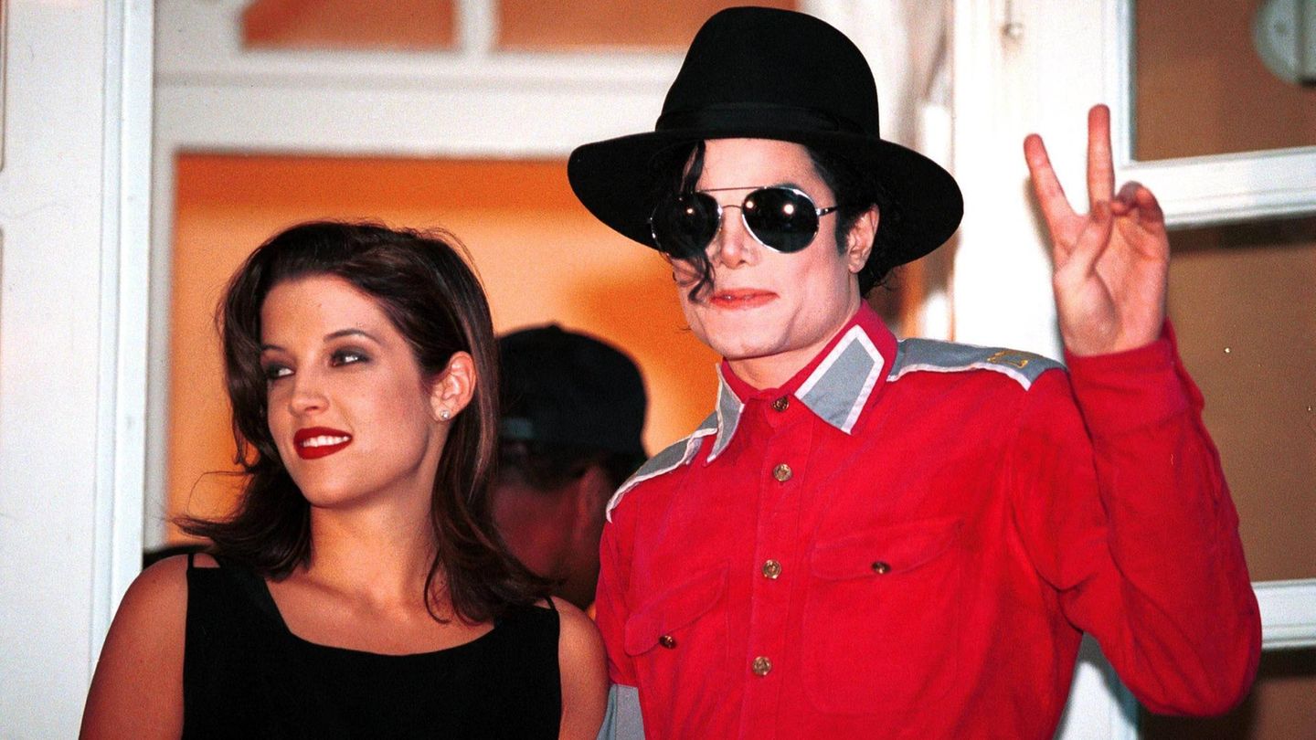 Lisa Marie Presley und Michael Jackson