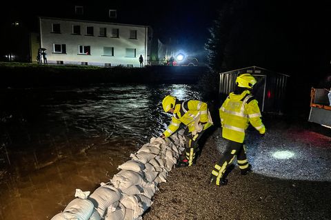 Dauerregen im Sauerland
