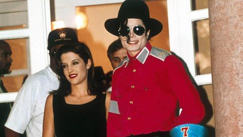 Lisa Marie Presley und Michael Jackson