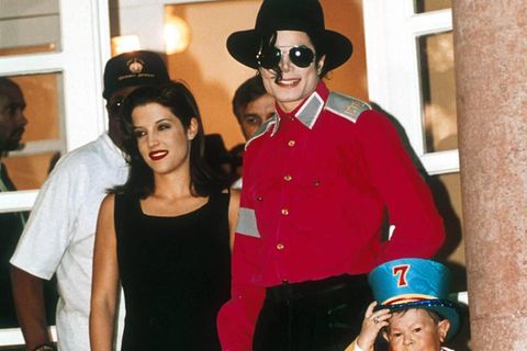 Lisa Marie Presley und Michael Jackson
