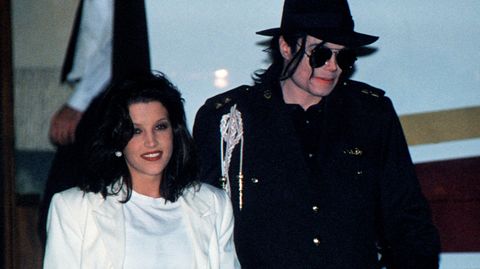 Lisa Marie Presley und Michael Jackson im Juni 1994
