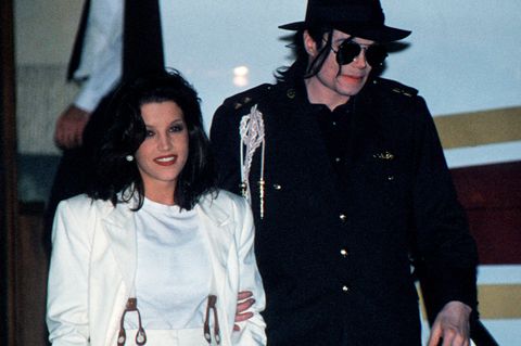 Lisa Marie Presley und Michael Jackson im Juni 1994