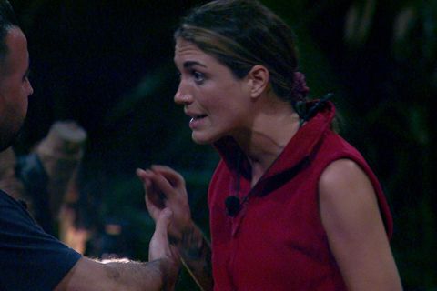 Zwischen Tessa Bergmeier und Cosimo Citiolo kracht es gleich am ersten Abend. Beide kennen sich aus einer früheren Reality-Show. Dort hatte ihr "der Checker vom Neckar" versehentlich den Fuß gebrochen. Tessa bringt die Geschichte am Lagerfeuer noch einmal hervor und wirft ihm vor, er habe sich nicht nach ihr erkundigt. Das lässt der Schwabe nicht auf sich sitzen. Später zettelt das Model auch mit anderen Mitbewohnern streit an. Folgerichtig wird sie von den Zuschauern für den nächsten Tag in die Dschungelprüfung gewählt.