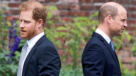 Prinz Harry und Prinz William enthüllten im Sommer 2021 gemeinsam die Statue ihrer geliebten Mutter Diana – es sollte der letzte Termin sein, an dem die Brüder ohne die restliche Familie zu sehen war
