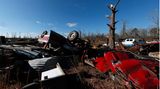 Trümmer nach Tornado in Alabama