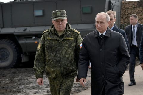Wladimir Putin Waleri Gerassimow