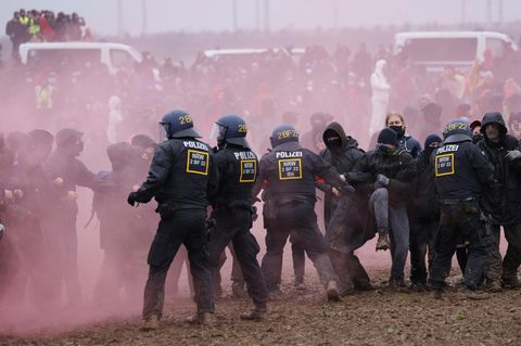 Demonstration in Lützerath