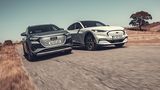 Vergleichstest Audi Q4 - Ford Mustang Mach-E