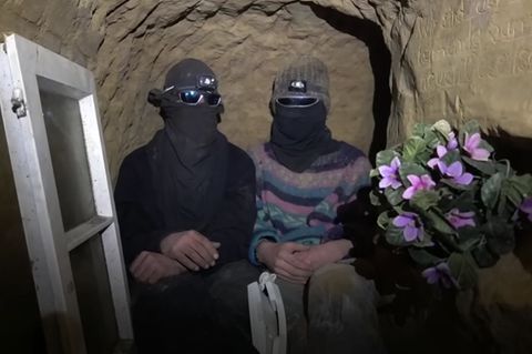"Pinky" und "Brain" harren seit Tagen in einem Tunnelsystem unter Lützerath aus