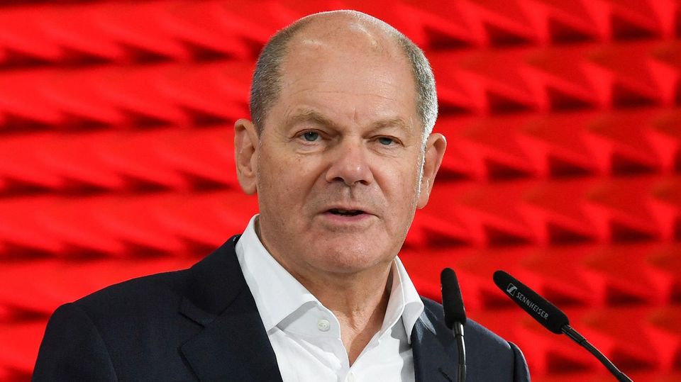 Bundeskanzler Olaf Scholz (SPD)
