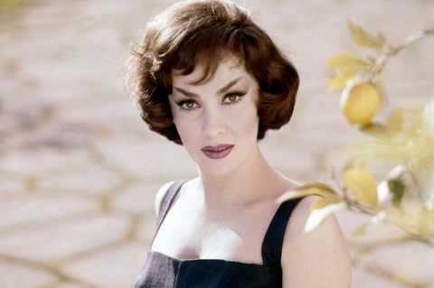 Gina Lollobrigida bei einem Fototermin in den 50er-Jahren