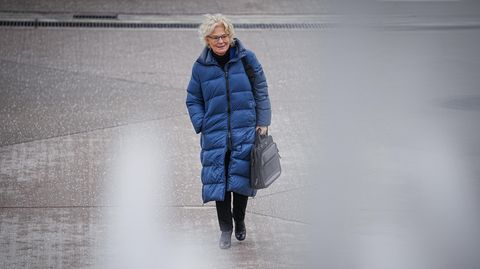 Noch-Bundesverteidigungsministerin Christine Lambrecht (SPD)
