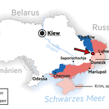 Ukraine Krieg Fronten Januar 2023