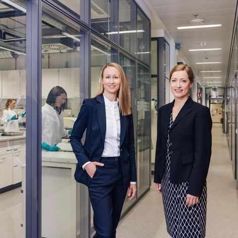 Anja Tontsch und Daniela Klug